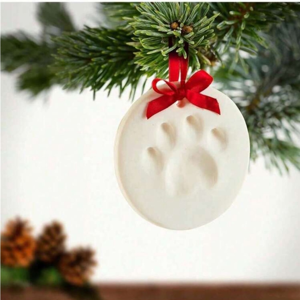 DIY Pet Pawprint Ornament Craft Kit - NO MESS, NON TOXIC